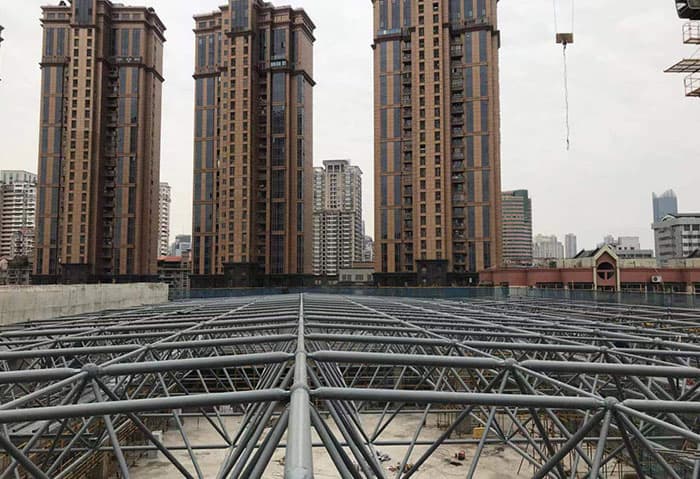 兰州螺栓球网架结构